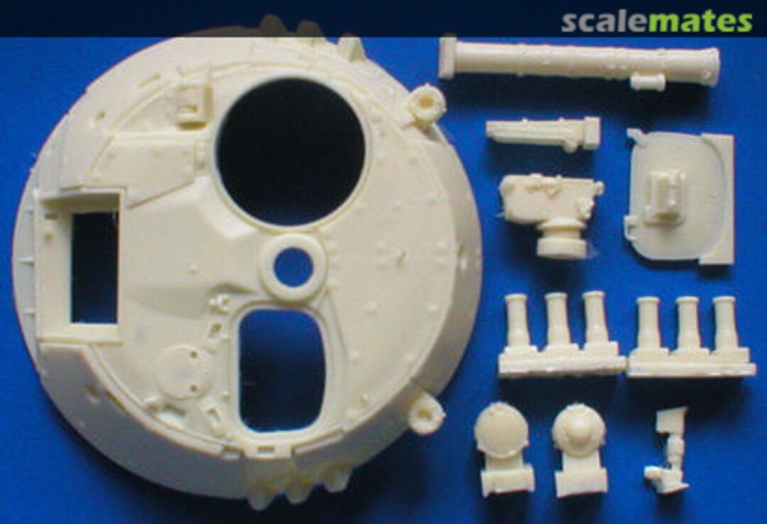 Boxart BMP-2 Turret Early Type w/Antineutron Layer & 2 Antennas 319 SP Designs