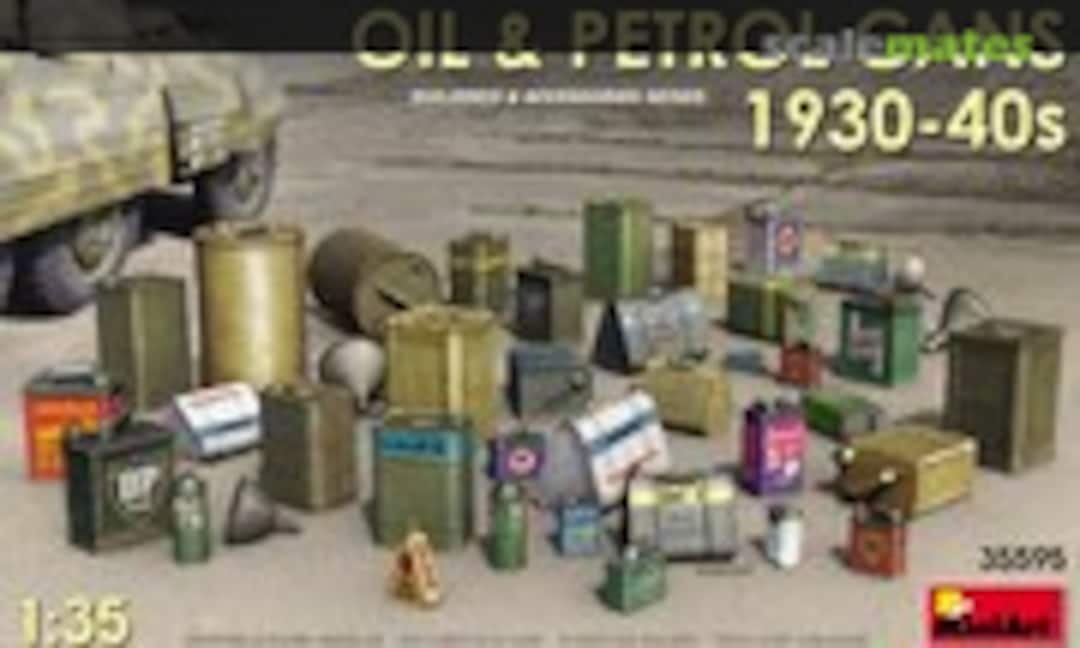 1:35 Oil &amp; Petrol Cans 1930s-1940s (MiniArt 35595)