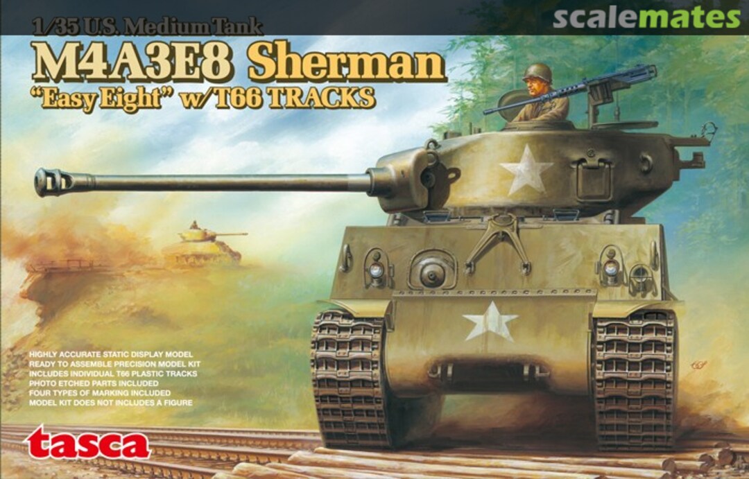 Boxart M4A3E8 Sherman 35-020 Tasca