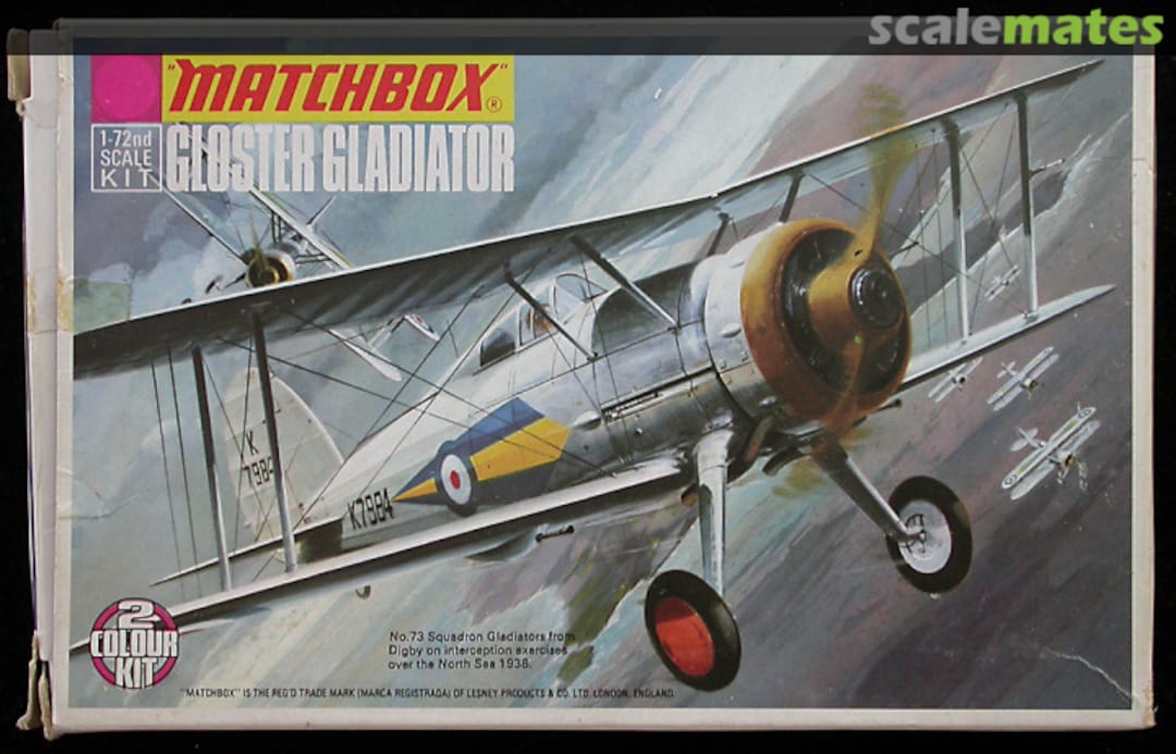 Boxart Gloster Gladiator PK-8 Matchbox