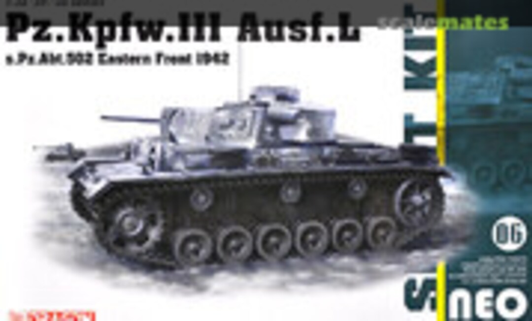 1:35 Pz.Kpfw.III Ausf.L s.Pz.Abt.502 Leningrad 1942 (Dragon 6957)