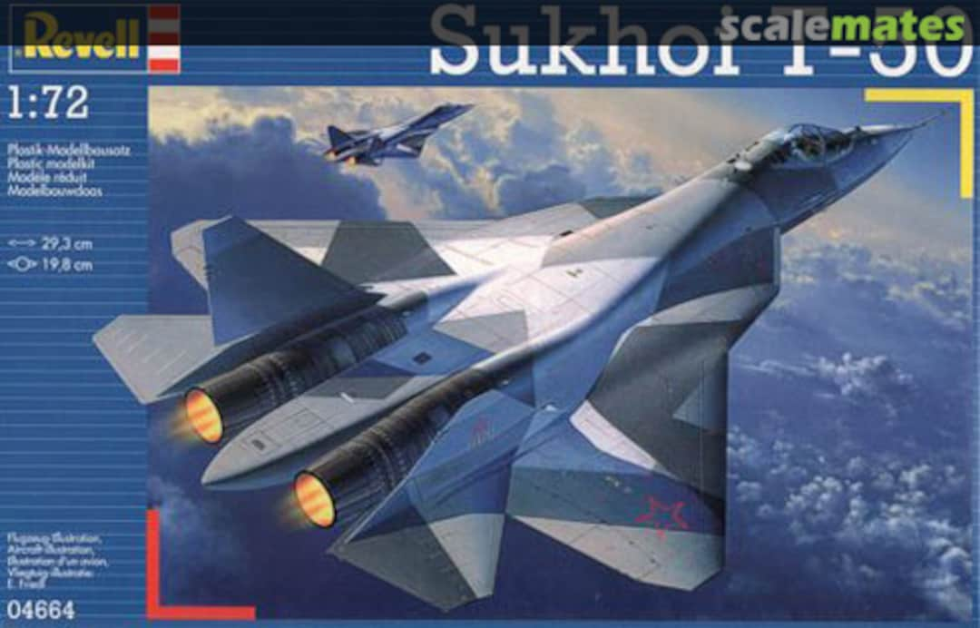 Boxart Sukhoi T-50 04664 Revell