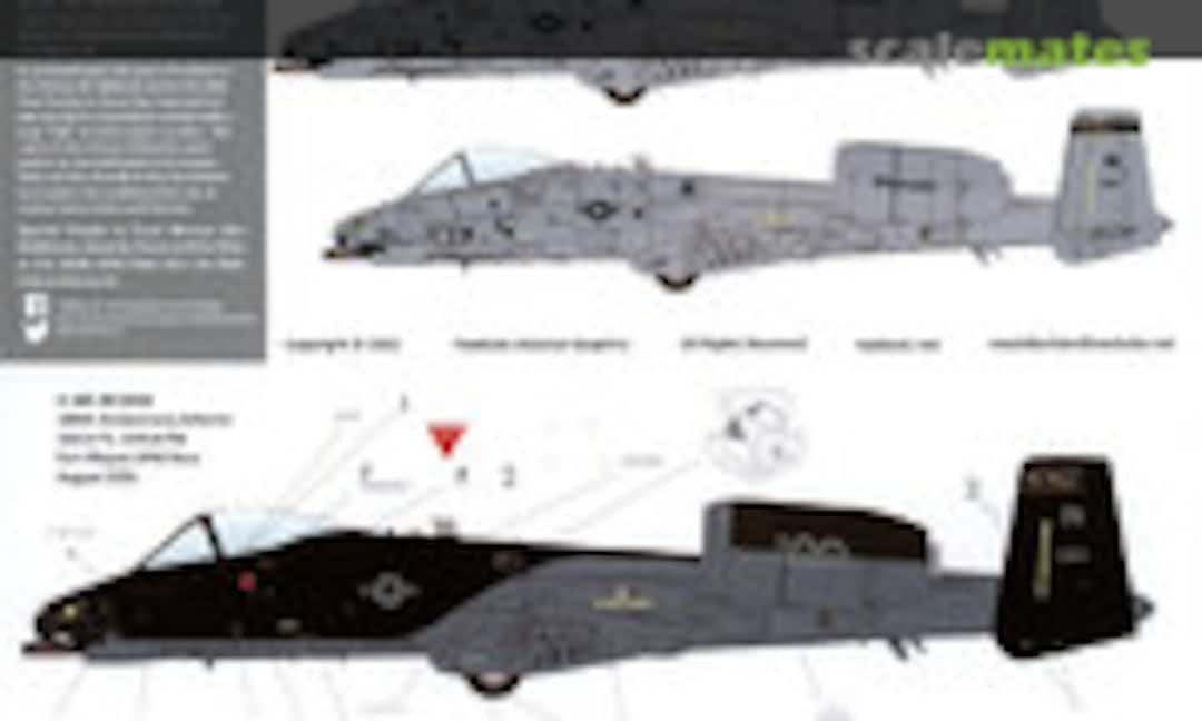 1:48 A-10C Hoosier Hawgs (TwoBobs Aviation Graphics 48-276)