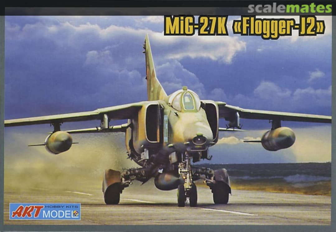 Boxart MiG-27K "Flogger-J2" AM7214 ART model