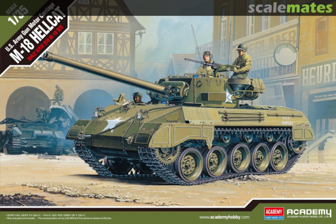 Boxart M-18 Hellcat 13255 Academy