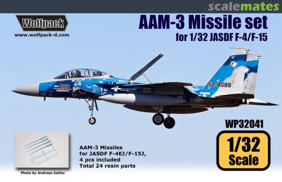 Boxart AAM-3 Missile Set WP32041 Wolfpack