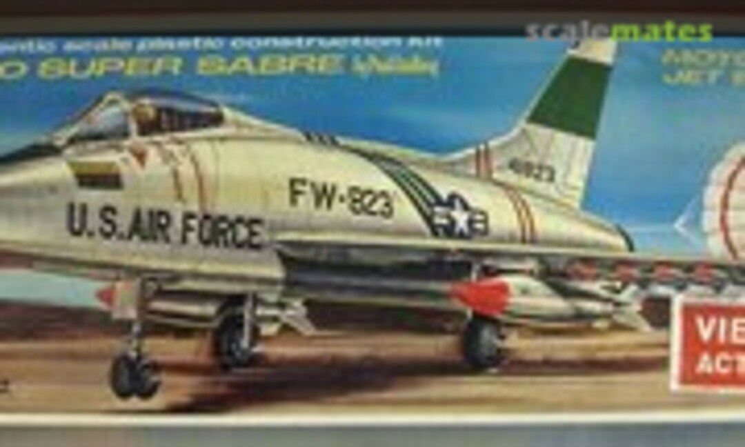 1:48 F-100 Super Sabre (Lindberg 309M-129)