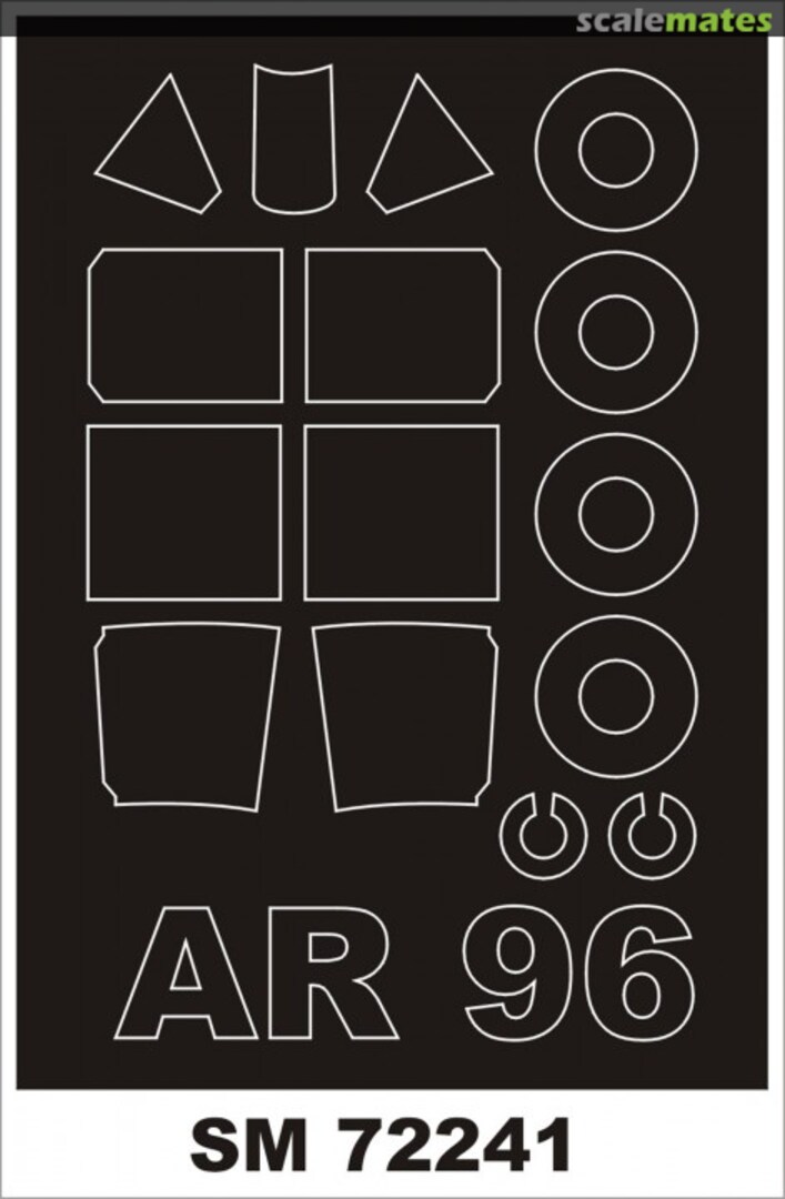 Boxart Arado Ar 96 Mask SM72241 Montex