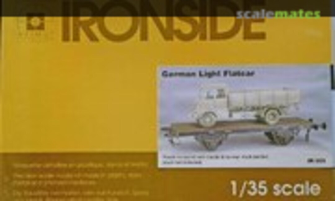 1:35 German Light FlatCar (Azimut-Ironside IR 055)