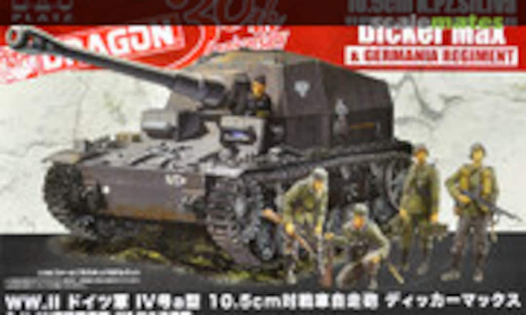 1:35 10.5cm K.Pz.Sfl.IVa `Dicker Max` (Dragon 30TH-10)