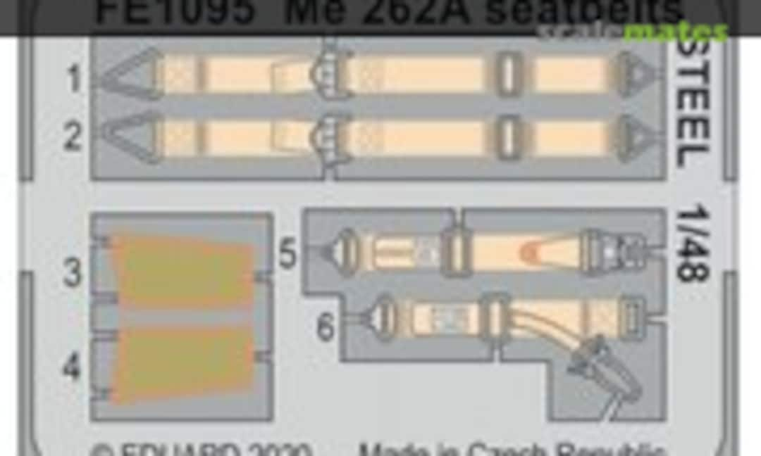 1:48 Me 262A - Seatbelts STEEL (Eduard FE1095)