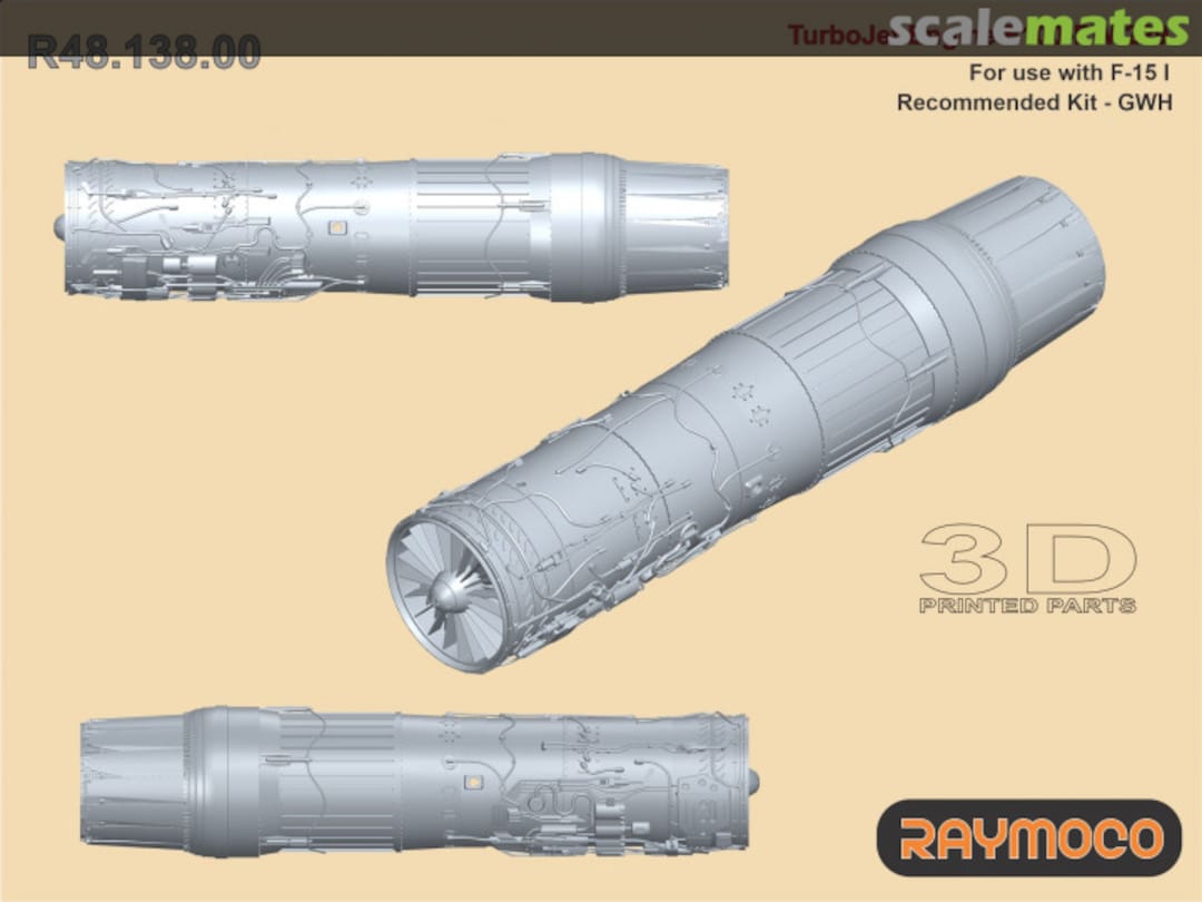 Boxart F-15I Turbojet Engine F100-PW-229 R48.138.00 Raymoco