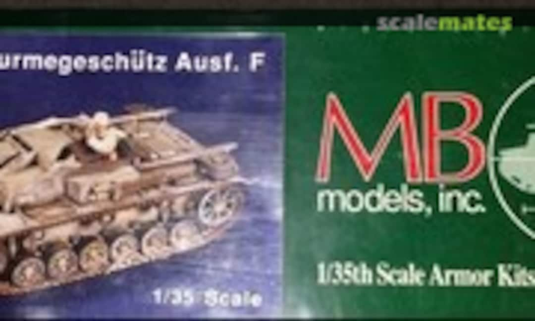 1:35 German Sturmegeschutz Ausf. F (MB Models 1088)