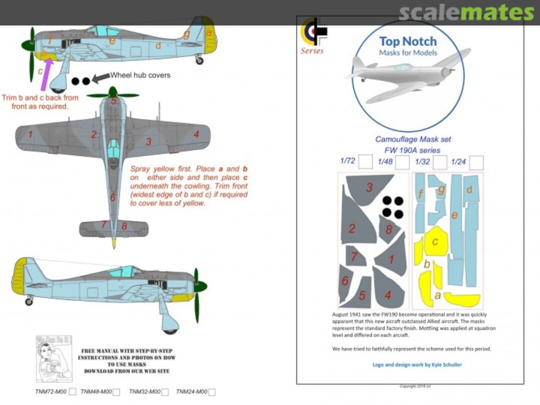 Boxart Focke-Wulf Fw-190A TNM32-M00 TopNotch