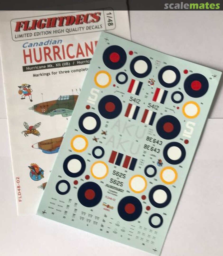 Contents Canadian Huricanes FLD48-02 FlightDecs