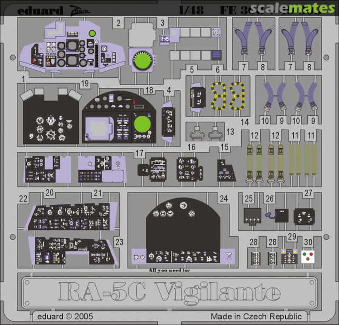 Boxart RA-5C Vigilante FE308 Eduard