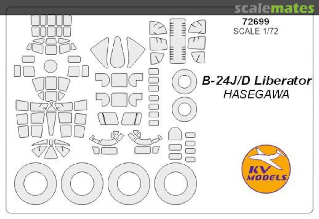 Boxart B-24J/D Liberator 72699 KV Models