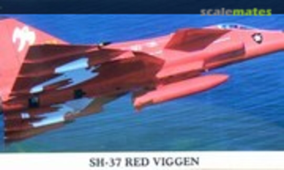 1:72 SH-37 Red Viggen (Hasegawa 00870)