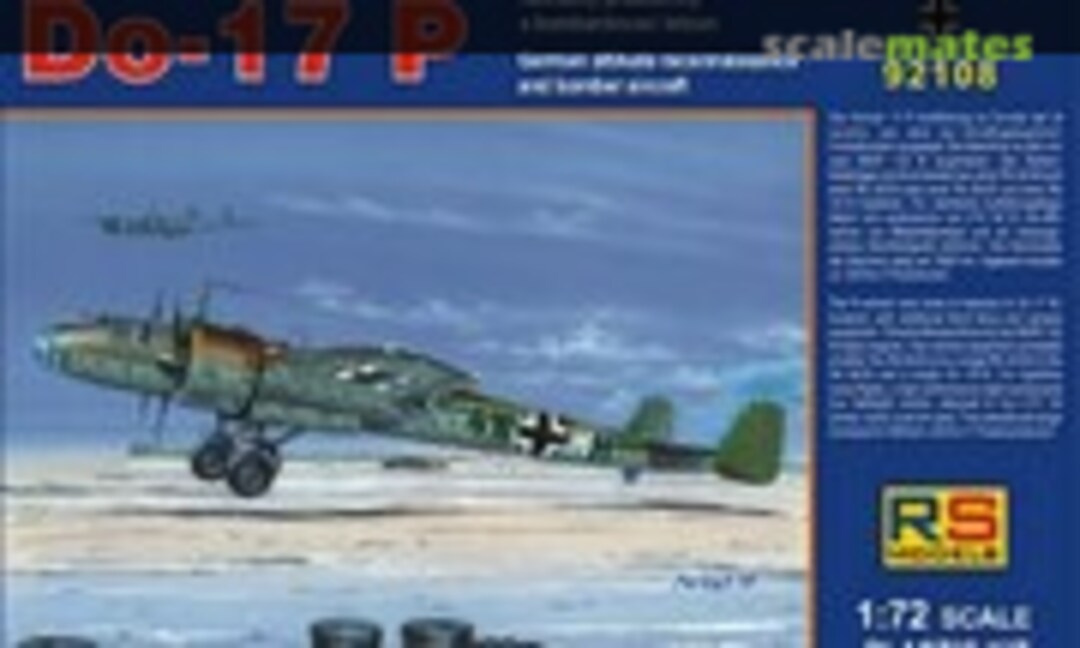 1:72 Dornier Do-17P (RS Models 92108)