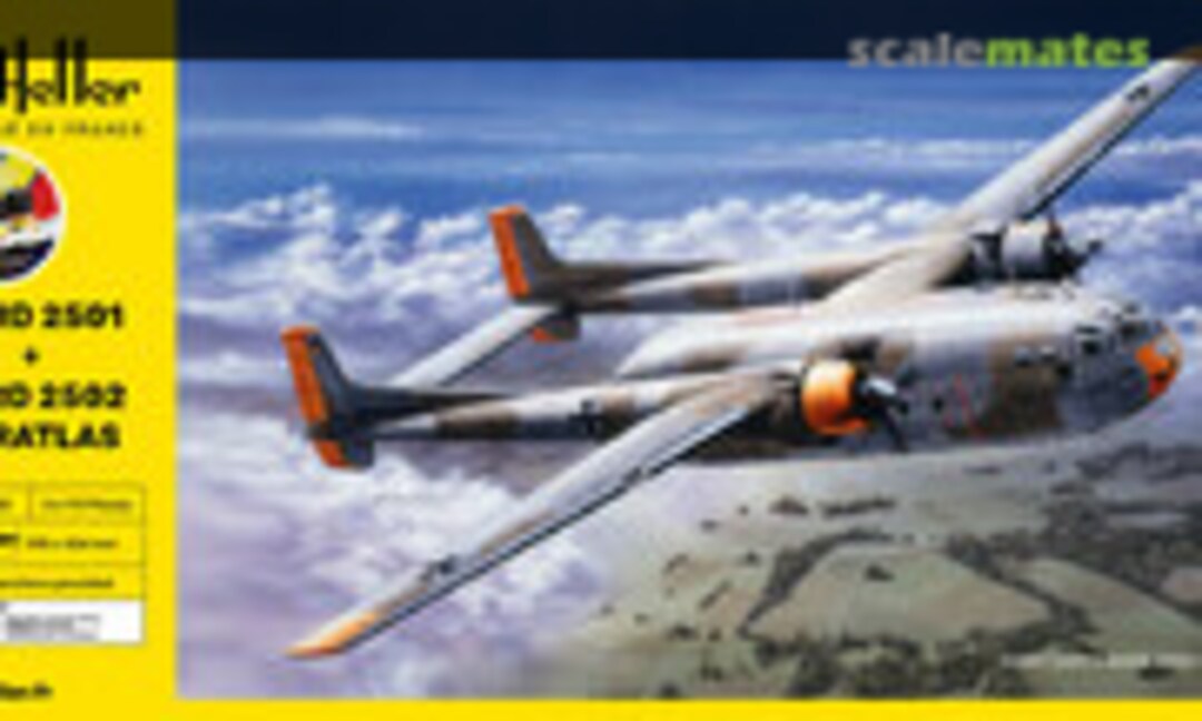 1:72 Nord 2501 + Nord 2502 Noratlas (Heller 55374)