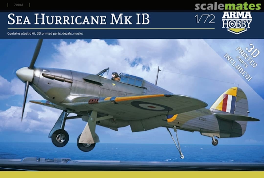 Boxart Sea Hurricane Mk Ib 70061 Arma Hobby