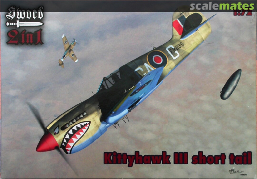 Boxart Kittyhawk III Short Tail SW 72064 Sword