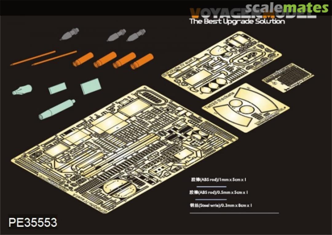 Boxart Pz.Kpfw.IV Ausf.A Basic (Dragon 6747) PE35553 Voyager Model