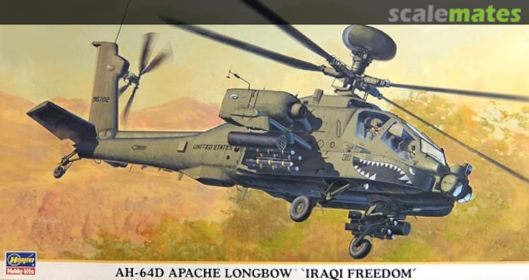 Boxart AH-64D Apache Longbow `Iraqi Freedom´ 09698 Hasegawa