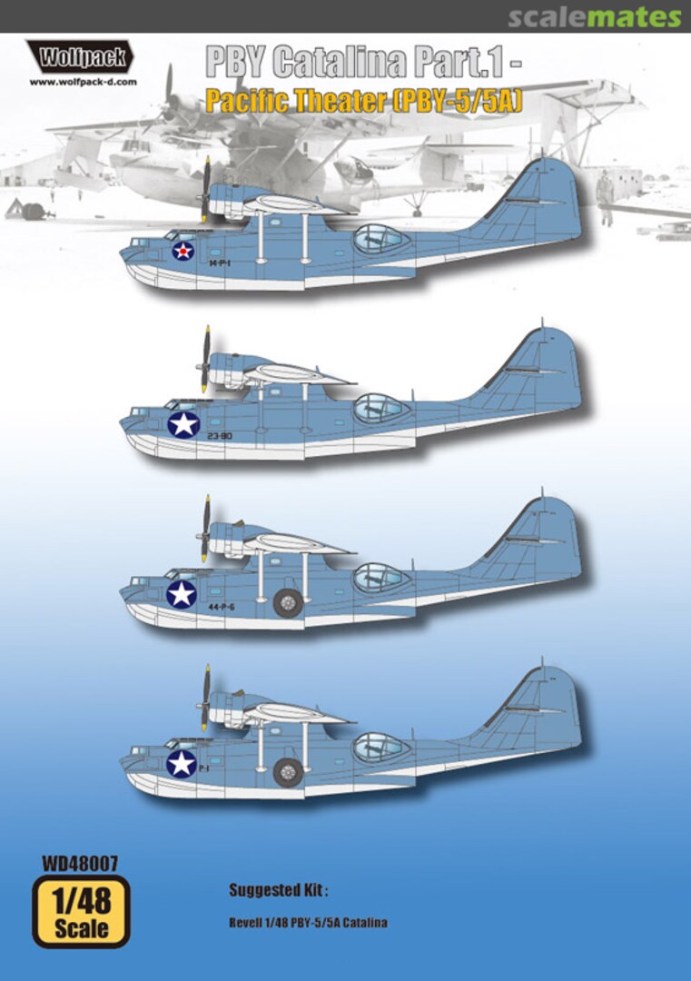 Boxart PBY Catalina Part.1 - Pacific Theater (PBY-5/5A) WD48007 Wolfpack