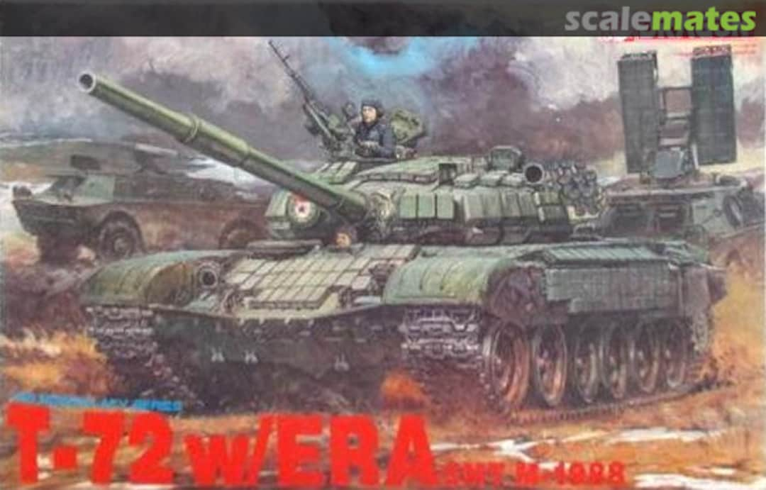 Boxart T-72 w/ERA SMT M-1988 3507 Dragon