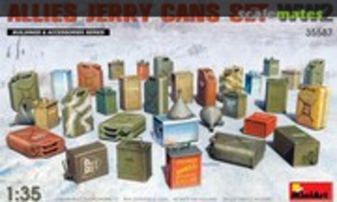 1:35 Jerry Cans Set (MiniArt 35587)