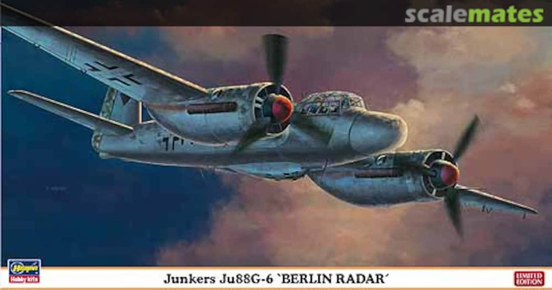 Boxart Junkers Ju88G-6 `Berlin Radar´ 01916 Hasegawa