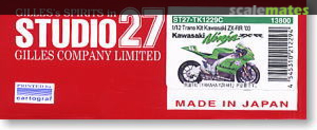 Boxart Kawasaki Ninja ZX-RR ST27-TK1229C Studio27