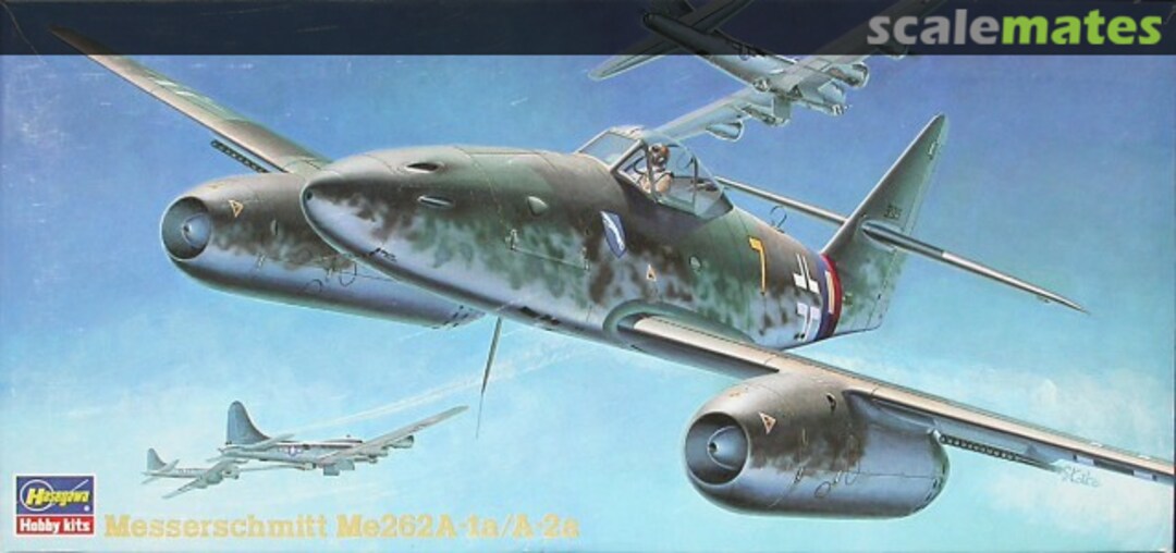 Boxart Messerschmitt Me262A-1a/A-2a 51351 Hasegawa