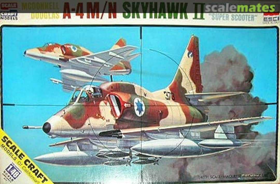 Boxart Douglas A-4M/N Skyhawk II SC4016 ESCI/Scale Craft