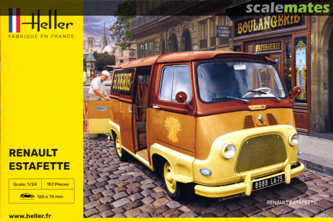 Boxart Renault Estafette 80743 Heller