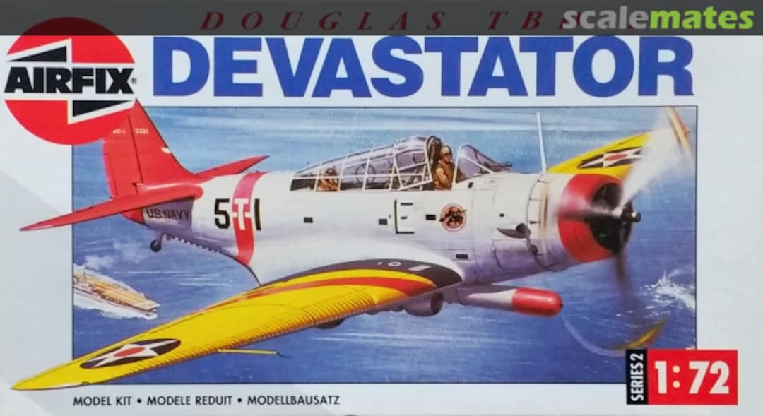 Boxart Douglas TBD-1 Devastator 02034 Airfix