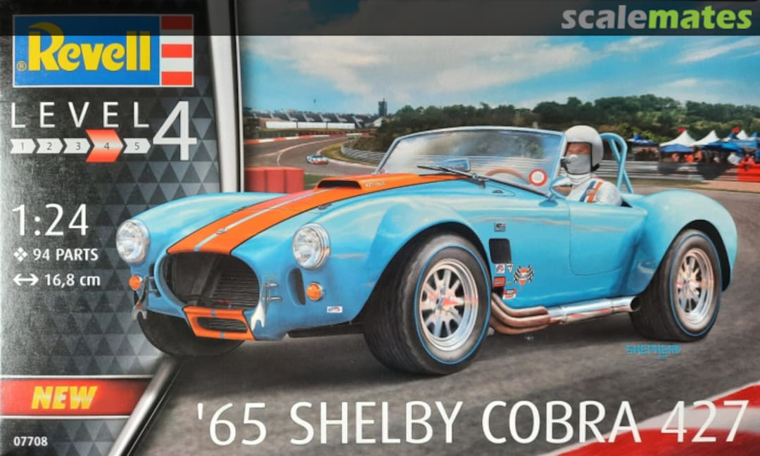 Boxart '65 Shelby Cobra 427 07708 Revell