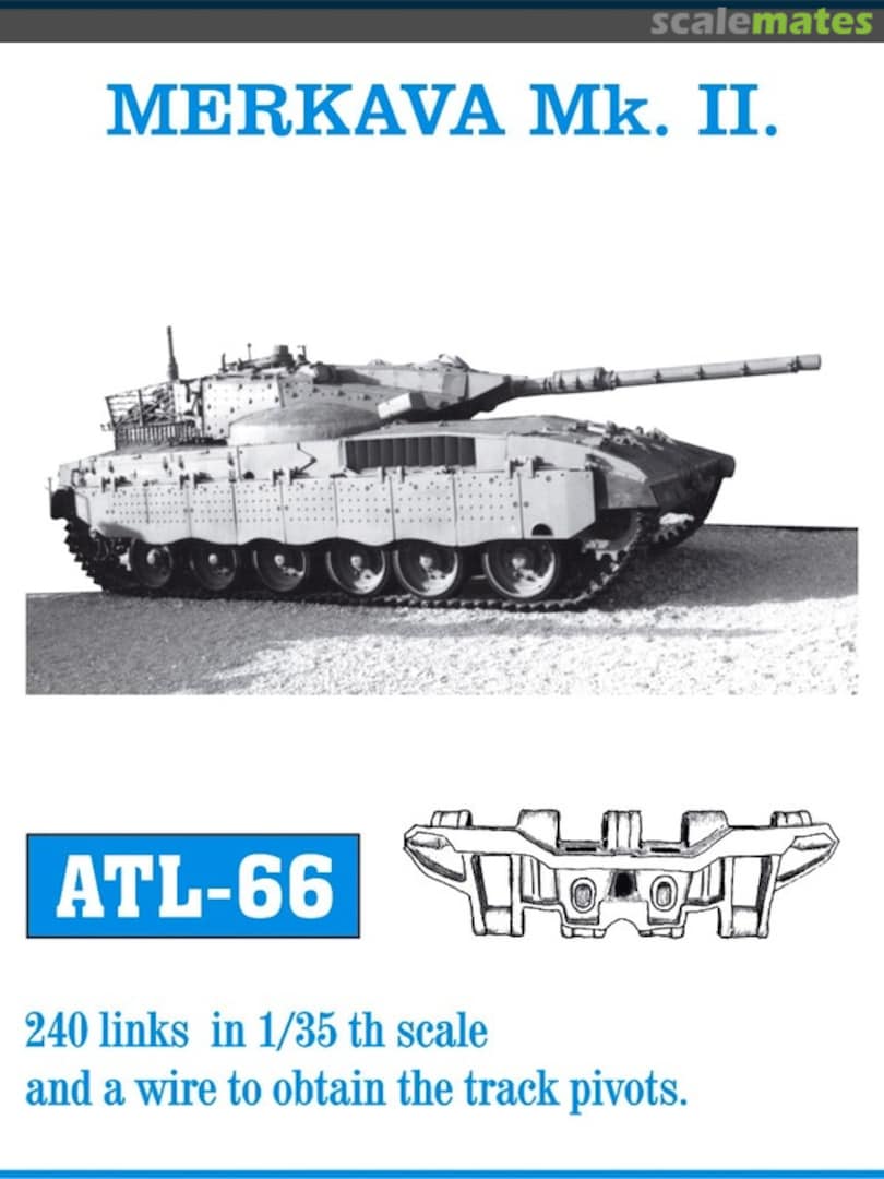 Boxart Merkava Mk.II. ATL-66 Friulmodel