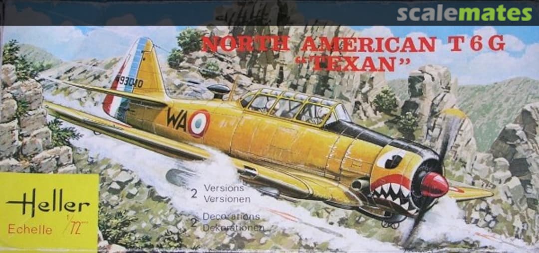 Boxart North American T-6G "Texan" 079 Heller