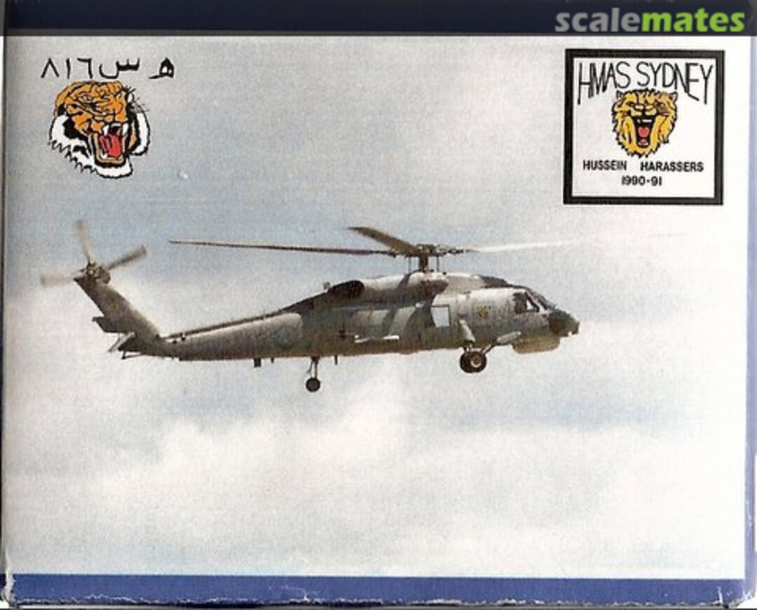 Boxart RAN, Sikorsky S-70B-2, Gulf War Sea Hawk CS-13 Hawkeye Models