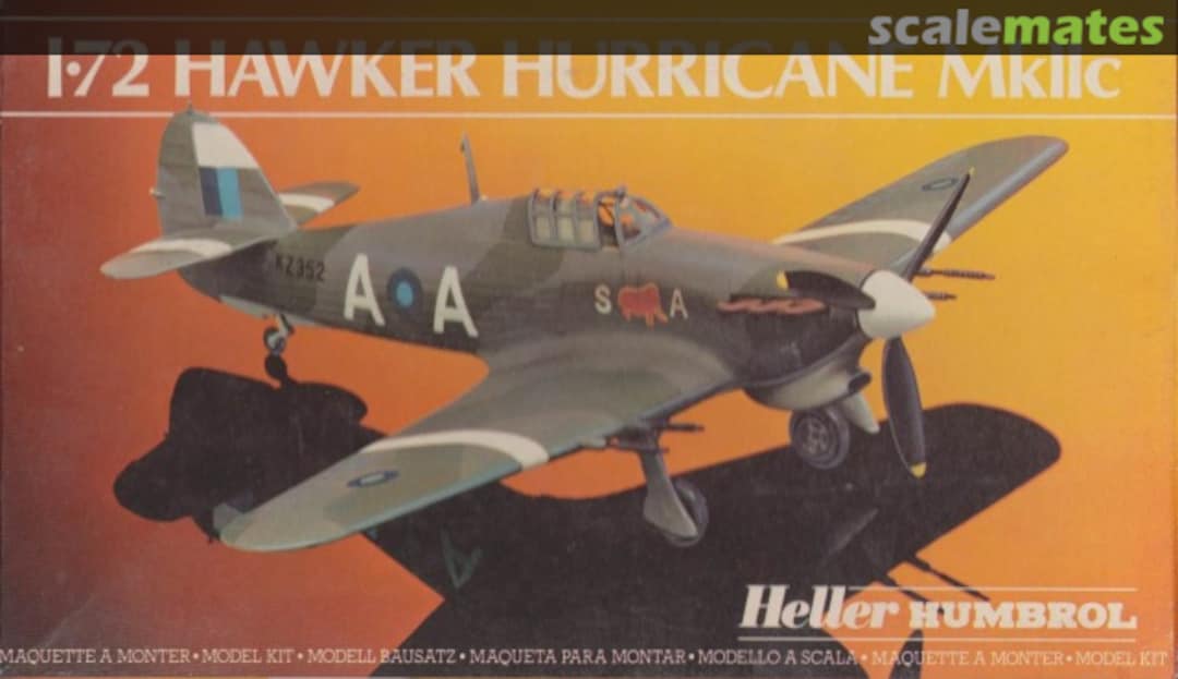 Boxart Hawker Hurricane MkIIc 80269 Heller Humbrol