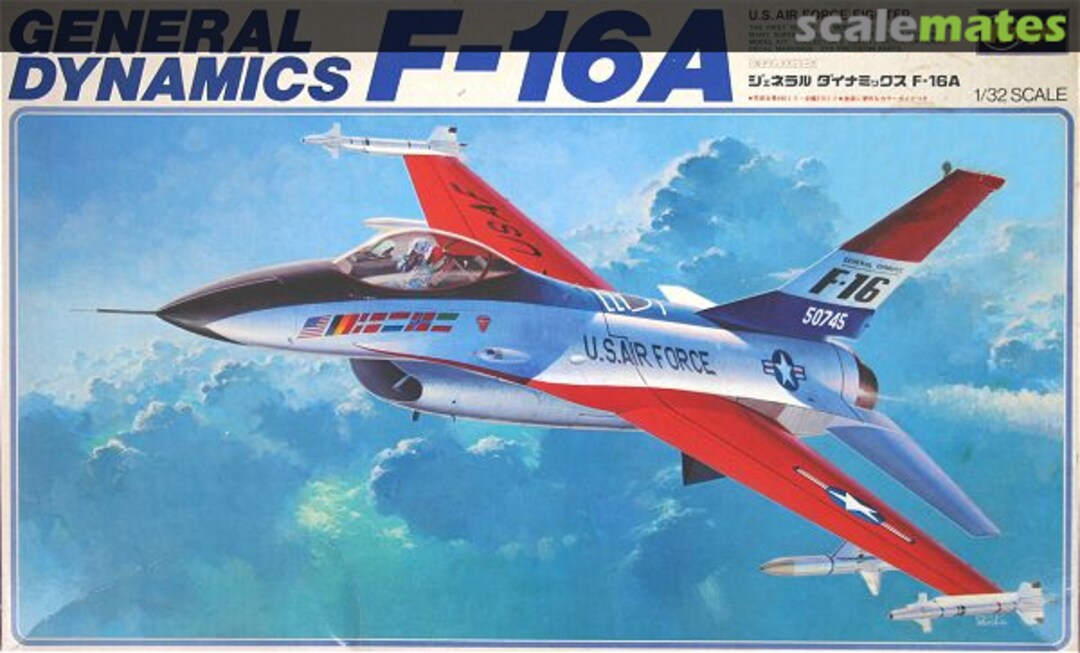 Boxart F-16A S020 Hasegawa