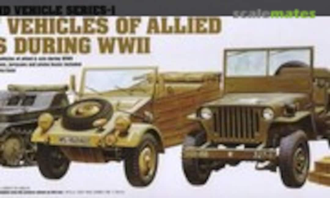 1:72 Light Vehicles Of Allied &amp; Axis During WWII (Academy 13416)