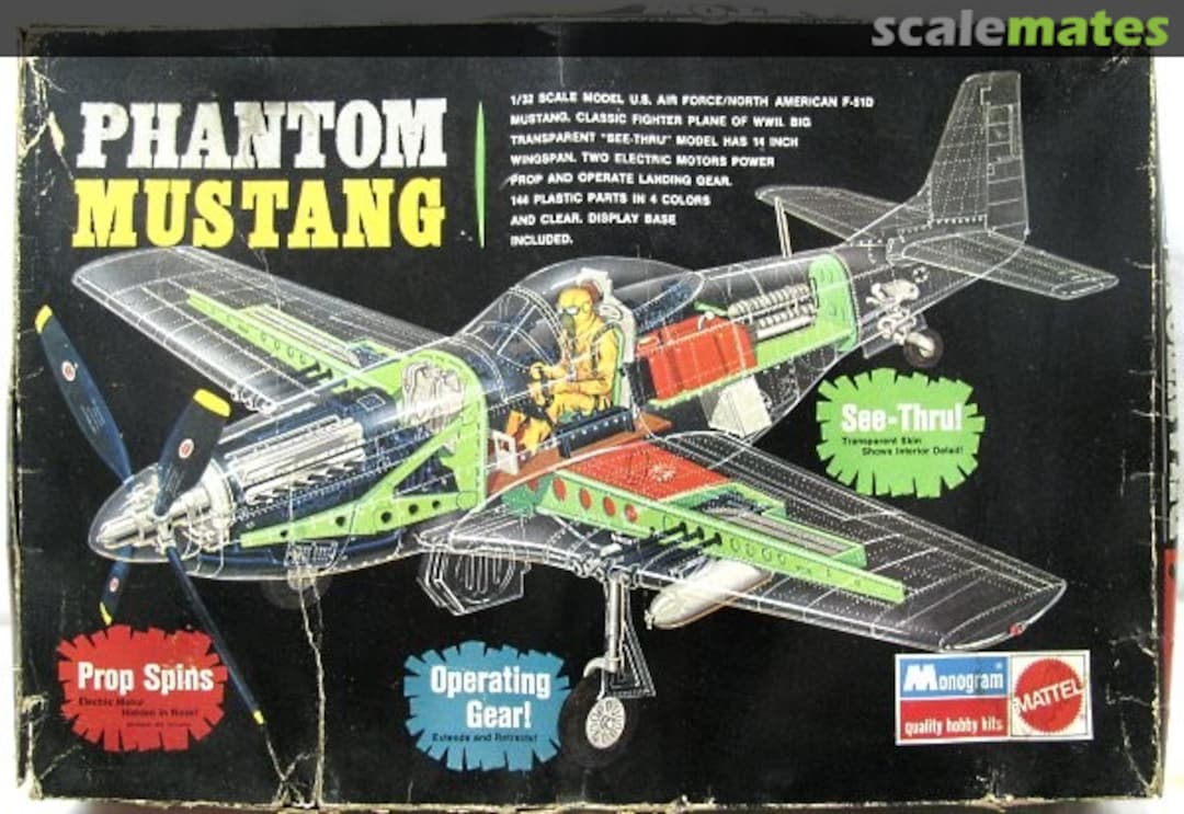 Boxart Phantom Mustang 6866 Monogram/Mattel