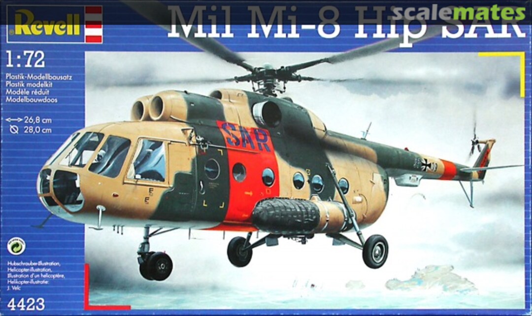 Boxart Mil Mi-8 Hip SAR 4423 Revell