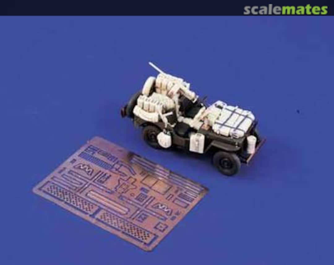 Boxart SAS Jeep detail Set (Tamiya) 1434 Verlinden Productions