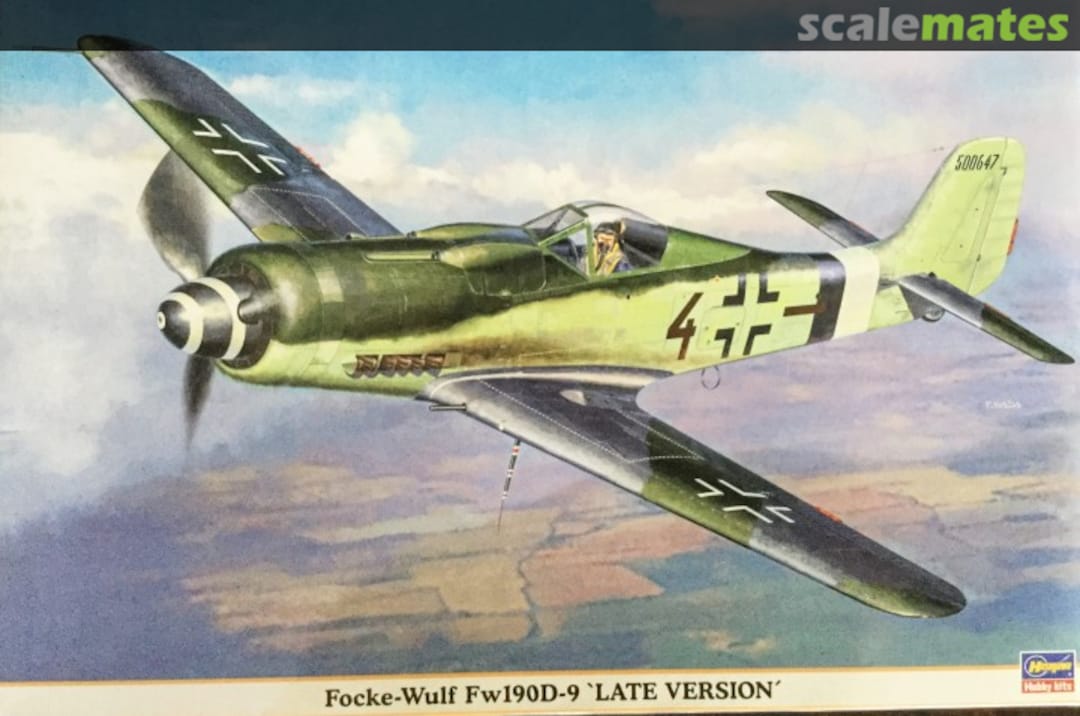 Boxart Focke-Wulf Fw190D-9 'Late Version' 08140 Hasegawa