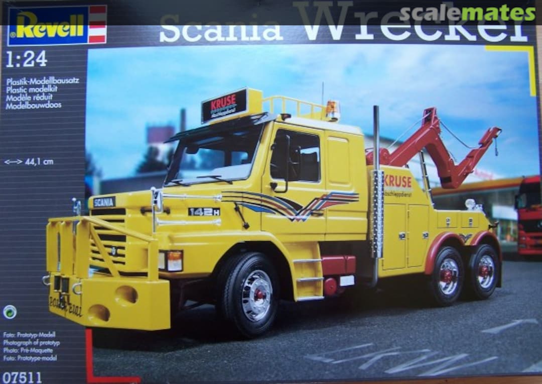 Boxart Scania Wrecker 07511 Revell