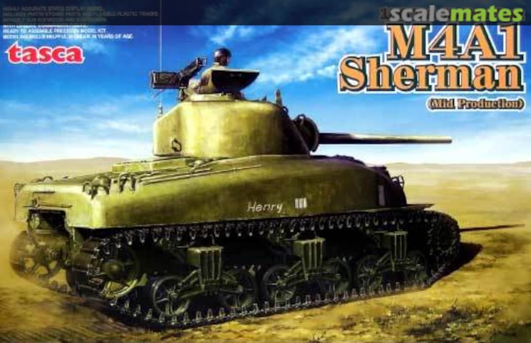 Boxart M4A1 Sherman 35-010 Tasca